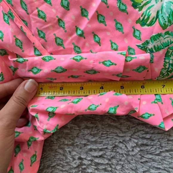 LILLY PULITZER  Women's Katia Mid Rise Shorts Size Large - Picture 8 of 15